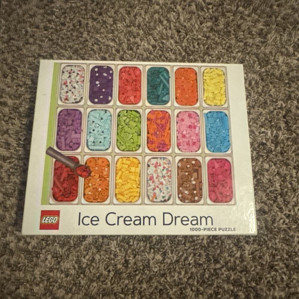 Lego Ice Cream Dream Puzzle 1000 Piece 25x20